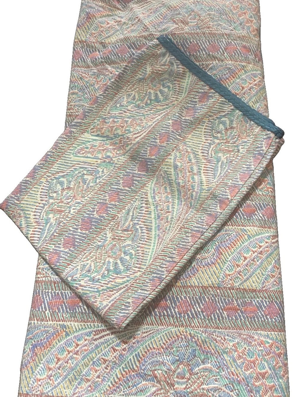 Vintage 1986 Martex Liberty of London King Flat Sheet Standard Pillowcase